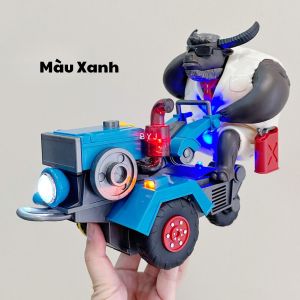 Đồ Chơi Trâu Lái Máy Cày Tự Động Có Đèn Âm Thanh Vui Nhộn - Tiệm Nhà Sóc 2023