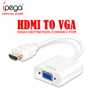 HDMI Male to VGA Female Video Converter 1080P Cable Plug & Play