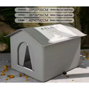 Stray Cat Dog House Waterproof Outdoor Pet Shelter Sleeping Beds Home Foldable Washable for Puppy Supplies