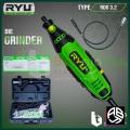 RYU MINI DIE GRINDER LISTRIK RDG 3.2 MESIN GRAFIR TUNER DRILL BOR MINI - ABINAYA7. 