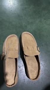 [Free Shipping] New Large-Size WomenS Summer Open-Toe Flat Sandals With Buckle For Outdoor Wear