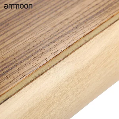 Ammoon mingzhe du lịch nhỏ gọn Cajon phẳng tay trống nhạc cụ gõ với mặt gỗ và lỗ âm thanh để thực hành ban nhạc và Đào tạo nhịp điệu (Thương hiệu trung lập)