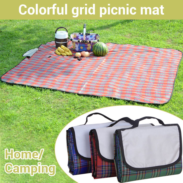 Outdoor Mat Waterproof Foldable Picnic Stripes Picnic Mat Picnic Blanket Mat Picnic Rug Travel Mat Lazada PH