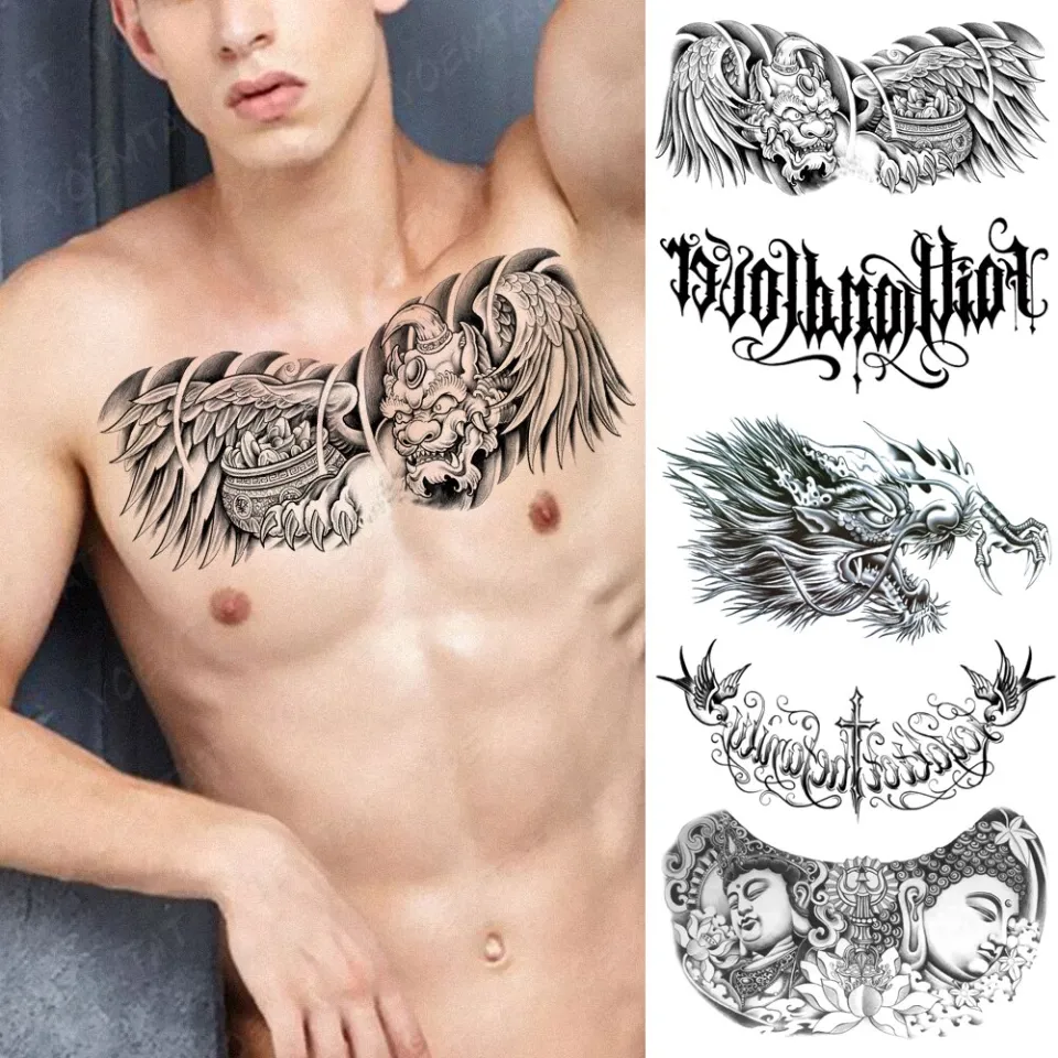 Professional Custom 2 Week Paper Ink Male Female Fake Body Chest Temporary  Tattoos Stickers - China Temporary Tattoo and Fake Tattoos price |  Made-in-China.com