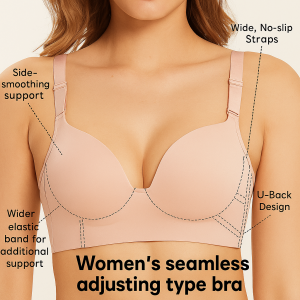 Wire-Free Sports Bra For Small Breasts Non-Slip Anti-Sag Design Glossy Seamless Fabric Yoga Gym Running