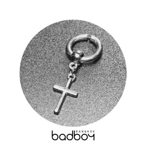 ต่างหู ต่างหูแบบหนีบ ต่างหูผู้ชาย ต่างหูห่วง รหัส (T) จำนวน 1 ข้าง