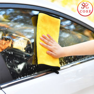 COSE Microfiber Car Cleaning Towel Water Absorbing Washing Cloth Car Cleaning Cloth Kitchen Towel Kain Cuci Kereta