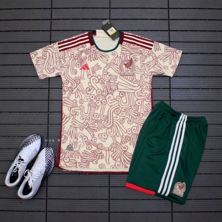 Mexican Team Football Shirt WC 2022 - Standard Competition Pattern ...