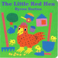 The little red hen little red hen mother red chicken children's English Enlightenment cardboard book Byron Barton preschool English Enlightenment cognition English original picture book. 