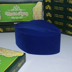 Songkok Susun Pria Anak Dewasa Tinggi 9 Peci Terbaru Model Tingkat Warna Hitam Dan Biru