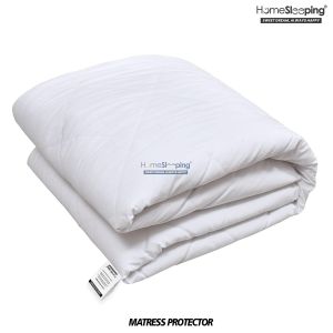 Matras Mattress Protector Size 20018016012010090x200cm  / Matrass Protector Putih /  Karet tebal / Bulu angsa Sintetis Pelindung Kasur Homesleeping