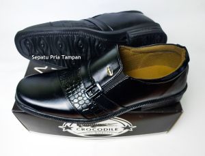 Sepatu Pria Tampan - Sepatu Pantofel Formal Pria CRC Kokoh anti slip/ Model Elegan/ Pesta/ Kantor