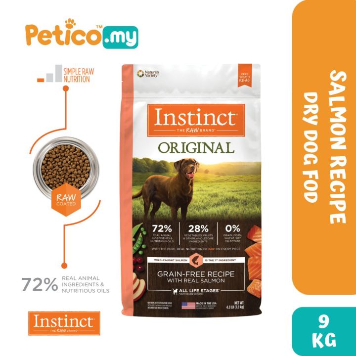 Instinct Dog Original Raw Boost Limited Ingredient Diet Grain
