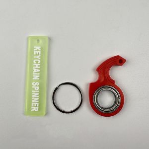 KEYRAMBIT Gantungan Kunci Karambit Spinner Keychain Bearing Fidget Toy