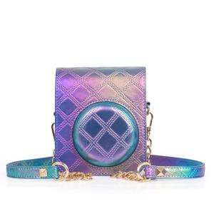 เคสป้องกันสำหรับ Mini12ฟิล์ม Instants ฝาครอบกระเป๋าหนัง PU ที่มีสายคล้องแบบถอดออกได้