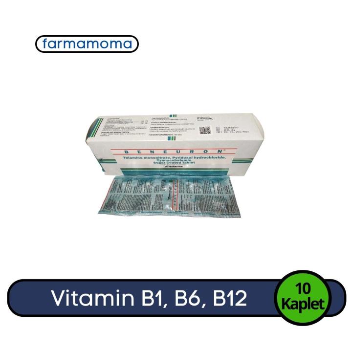 BENEURON - Vitamin B Komplek - 10 Tablet - Bernofarm | Lazada Indonesia