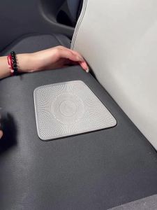 Car Trunk Speaker Covers On Both Side Speaker Cover Stainless Steel For Byd Song Plus Sealion 06 Dmi Ev 2020-2025