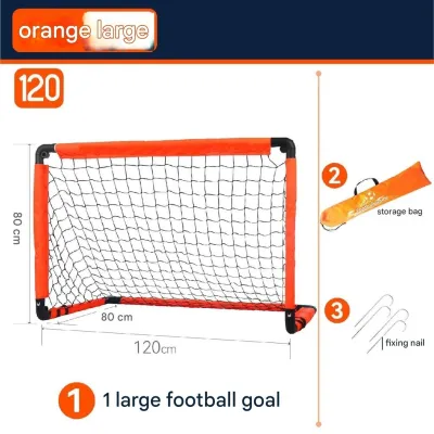 SG RumahHome® Portable Foldable Kids Football Soccer Goal - Indoor Outdoor Soccer Toys For Children Fun Sport