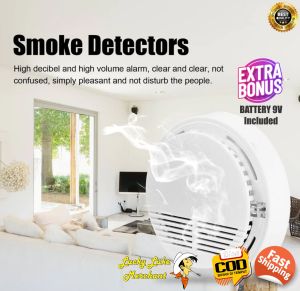 Sensor Alarm Kebakaran Detektor Asap Fotolistrik Sinyal Detector Dapur Rumah Teknologi Fotolistrik