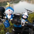 BENNETTGC Car Cartoon Helmet Propeller Doraemon Decorations Doll. 