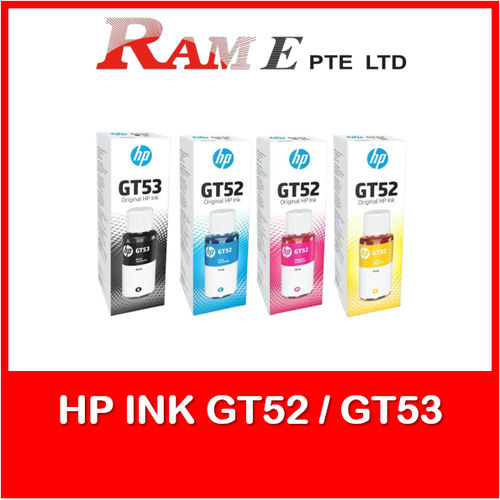 [ORIGINAL INK] HP GT53 GT 53 Black / GT52 GT 52 Cyan Magenta Yellow Ink ...
