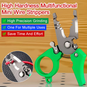 Multifunctional Wire Stripper Pliers Portable Cable Cutter Hand Crimping Stripping Hand Tool DIY 剥线机