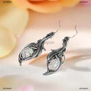 [COD] yixiayun 1 Pair Elegant Jewelry For Festivals And Special Occasions Color Bohemian Opal Pendant Earrings Wedding Anniversary Accessories