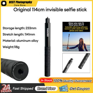 【🇸🇬 STOCK】Original Insta360 114CM Invisible Selfie Stick for X4 Air/X5/Ace Pro2/X4/ACE Pro/ACE/X3/ONE X2/ONE RS/GO 3S/GO 3