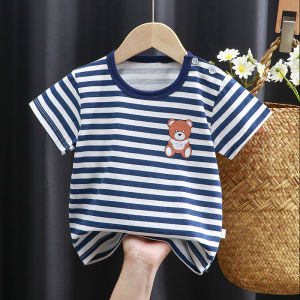 Áo thun bé gái size 6-13kg cotton mềm mát mua hè cho bé gái và trai