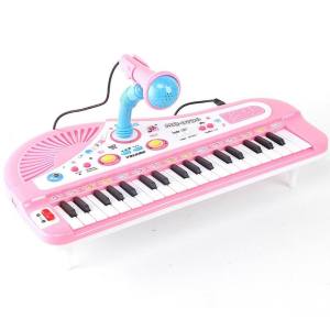 Kids Piano 37 Keys Mini Electronic Organ Musical Piano Teaching Keyboard With Microphone Educational