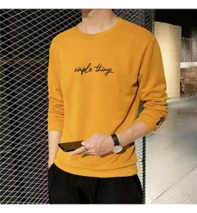 Diskon Sweater Keren Kaos Pria Distro Simple Salur Sweatshirt Elegan Crewneck Trendy Sweter Kekinian