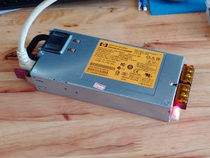 Nguồn server Hp 750w DPS-750AB 12v 62.5A đã kích hoạt ra chân