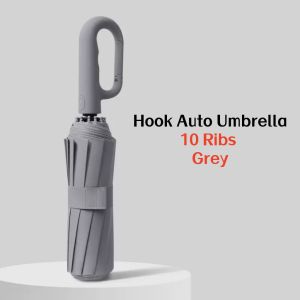 【COD】Automatic Folding Umbrella Dual-Purpose Large Wind-Resistant Double Sunshade Sun Umbrella –Windproof Travel Sun/Rain Umbrella Outdoor The fully automatic buckle handle umbrella maintains fashion and protection