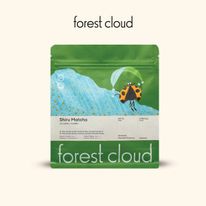 Forest Cloud Shiru Matcha Powder Imported from Kyoto 100% Shade-Grown Matcha No Sugar