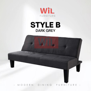 【STOK SEDIA ADA】WIL FURNITURE ENT: Sofa Bed (6ft)/Sofa Katil Lipat/ Bedding Sofa Bed Lipat /Portable Sofa/Foldable Sofa Bed