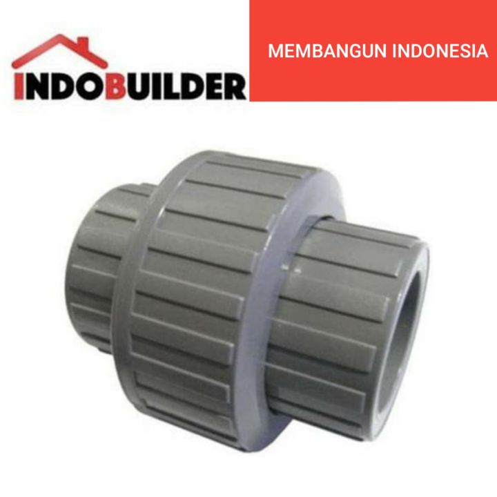 Water Mur Pvc Polos Inch Union Socket Pvc Lazada Indonesia