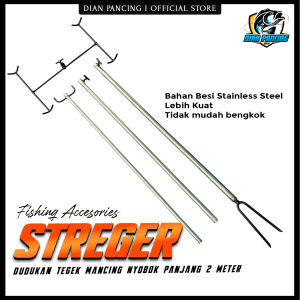 Streger Tegek Untuk Mancing Nyobok Bahan Stainless