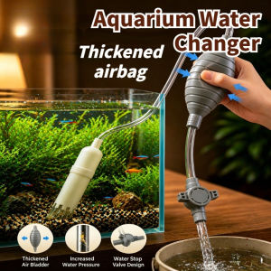 Automatic Fish Tank Water Changer Siphon Pipe Water Pump Poop Suction Sand Cleaner Cleaning Tool