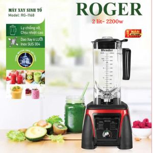 Máy xay sinh tố công nghiệp Blender 2200w cối nhựa PC 2 lít dao inox 304 6 lưỡi đa chức năng xay cháo trái cây sữa hạt động cơ dây đồng bảo hành 12 tháng giao hàng miễn phí