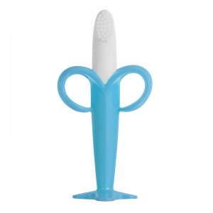 Banana teether for baby baby silicone toothbrush baby teether BPA free Babies grit their teethers