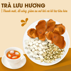 Trà lưu hương khử mùi mix sẵn trà thảo mộc thơm cơ thể (Bạch linh trần bì hoa hồng hoa nhài...)