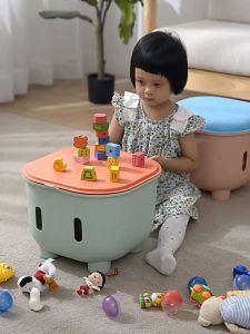Kursi Anak Imut Storage Chair / Storage Box Multifungsi Tempat Penyimpanan Mainan Anak