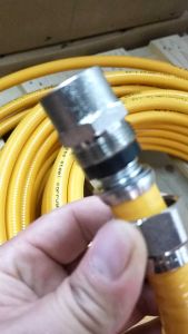 STAINLESS STEEL HOSE/ZENNER/DN16/LPG/NG/WATER/AIR/GAS USE STEEL SAFETY