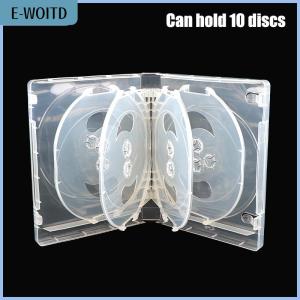 【E-WOITD】 CD Case CD Storage Box 1Pc Blu-ray Replacement Game Cases Protective Box For PS4 PS5 CD DVD Discs Storage Bracket Box