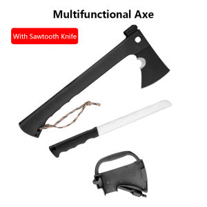 SBAN Camping Fire Camping Multifunctional Mountain Knife Car Tactical Woodworking Outdoor