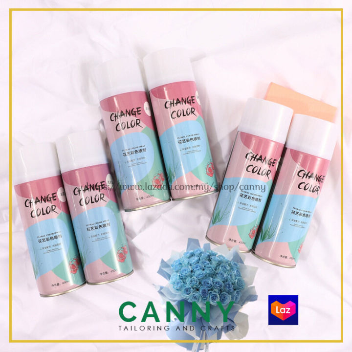 450ML Floral Colour Spray / Pewarna Bunga / Floral Color Spray Flower ...