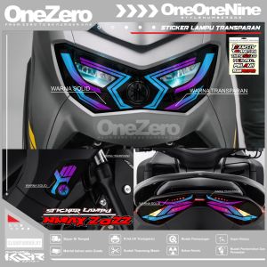 STIKER VARIASI LAMPU ALIS MOTOR NMAX NEW TERVIRAL