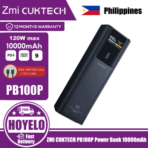 ZMI CUKTECH PB100P 150W 10000mAh Power Bank 120W Output 2-Port Portable Charger Supports