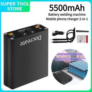 Portable Mini DIY Spot Welding Machine 5 Gears Adjustable for 18650 Lithium Battery Support 0.1-0.15mm Nickel Sheet