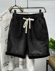 Quần Bò Ngắn Quần Jean Short Nam Nữ Chi Tiết Co Giãn Nhẹ Thoải Mái Phong Cách Hàn Quốc Siêu Phẩm Mới-KINGJEANS JEAND0T3